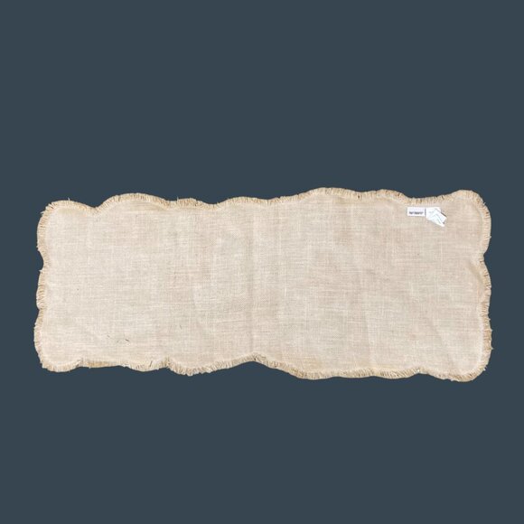 Rare Hard To Find Pier 1 Imports Beaded Butterfly Table Runner - Picture 6 of 7